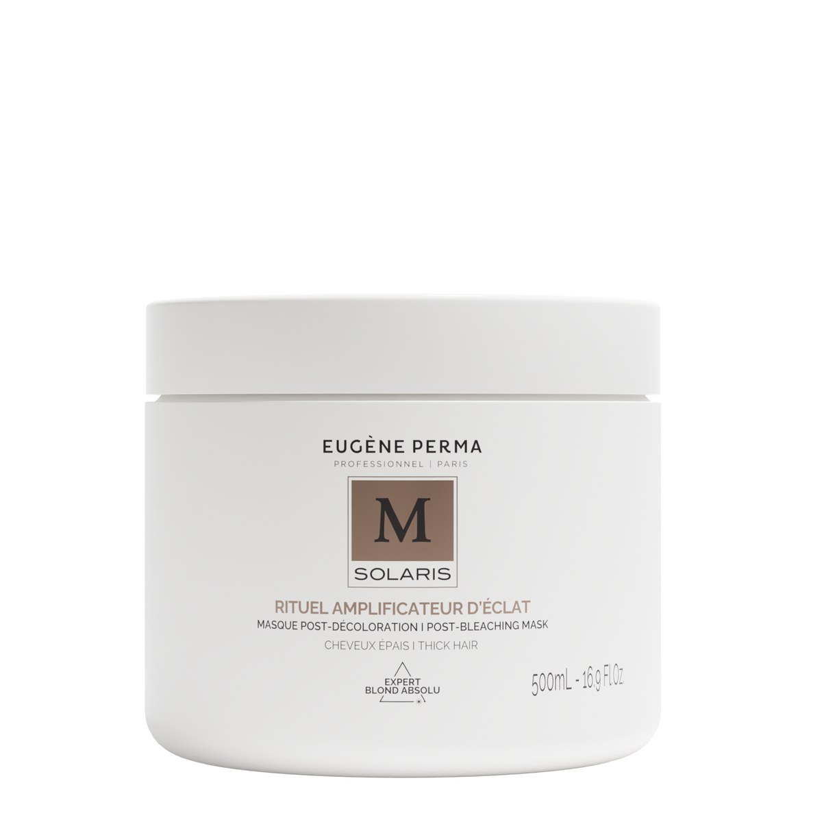 Post-bleaching mask for thick hair