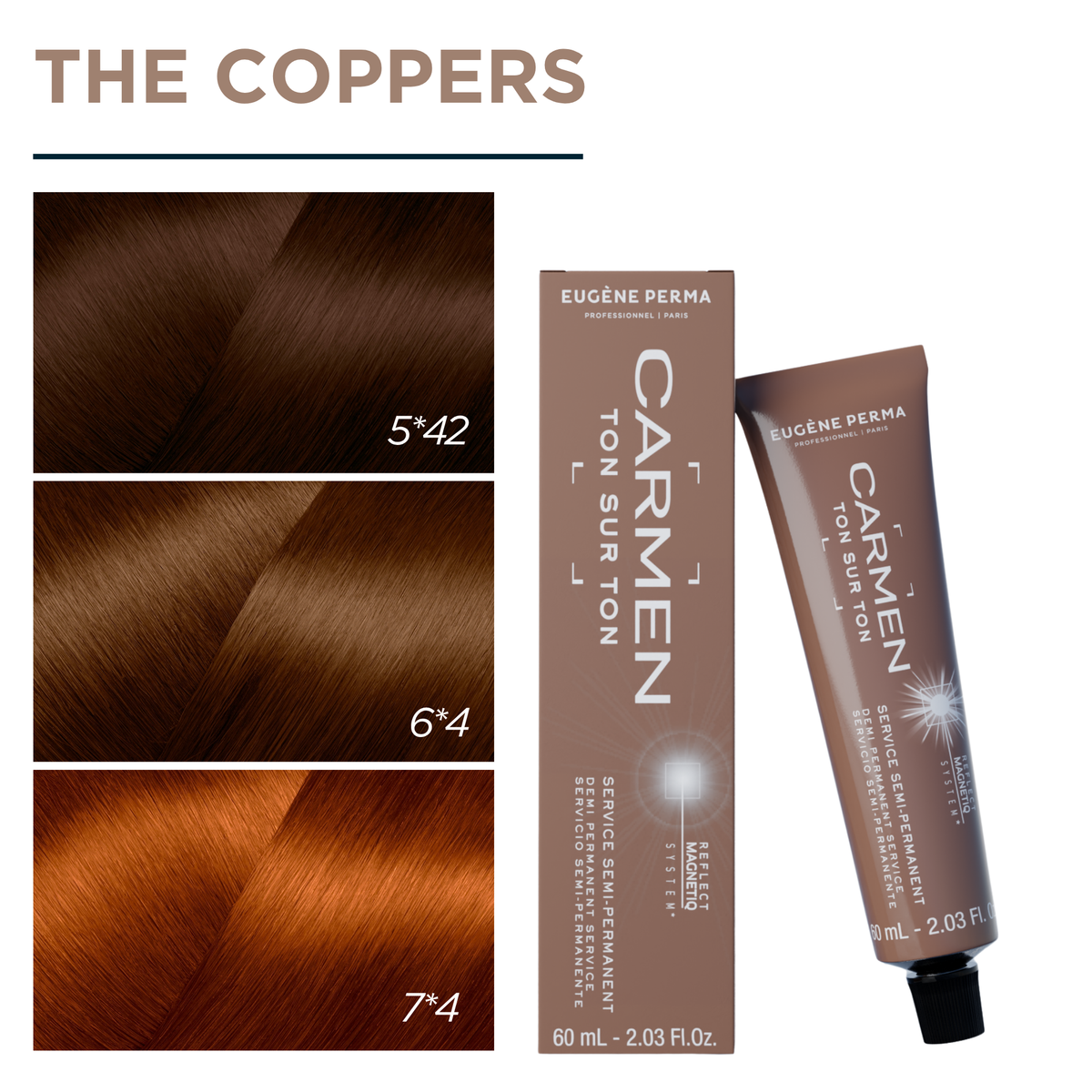 Coloring Creams -  The Coppers